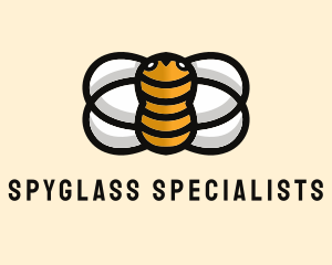 Yellow Bumble Bee  logo design