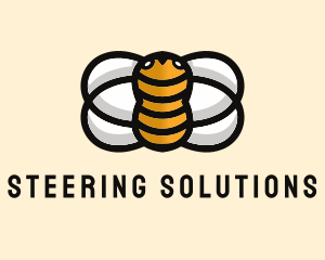 Yellow Bumble Bee  logo design