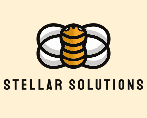 Yellow Bumble Bee  logo design