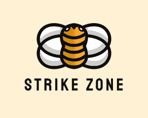 Yellow Bumble Bee  logo design