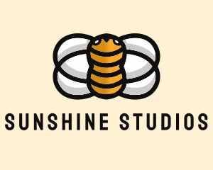 Yellow Bumble Bee  logo