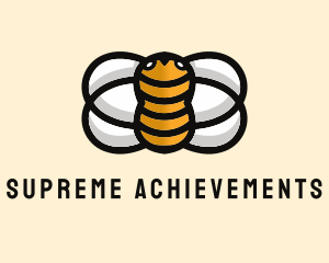 Yellow Bumble Bee  logo design