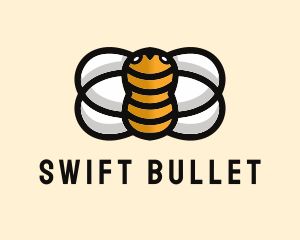 Yellow Bumble Bee  logo design