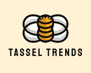 Yellow Bumble Bee  logo design