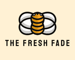 Yellow Bumble Bee  logo design