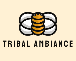 Yellow Bumble Bee  logo design