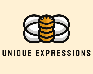 Yellow Bumble Bee  logo design