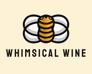 Yellow Bumble Bee  logo design