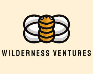 Yellow Bumble Bee  logo design