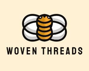 Yellow Bumble Bee  logo design