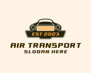 Sedan Car Transportation logo design