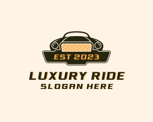 Sedan Car Transportation logo