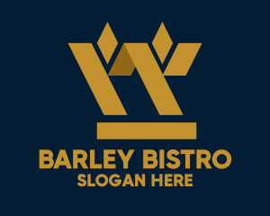 Golden Geometric Barley logo