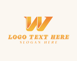 Creative Media Letter W logo