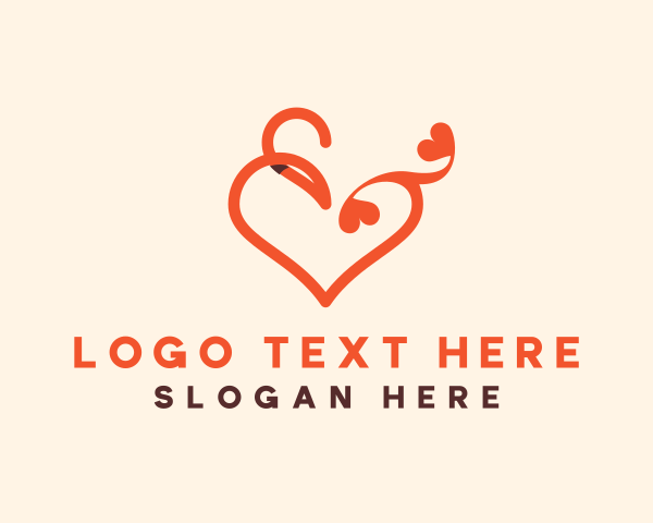 Lettering logo example 4