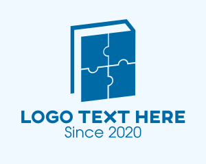 Blue Puzzle Book logo