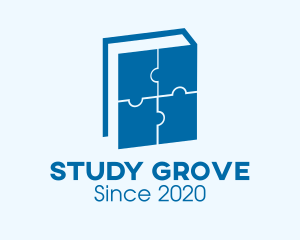 Blue Puzzle Book logo