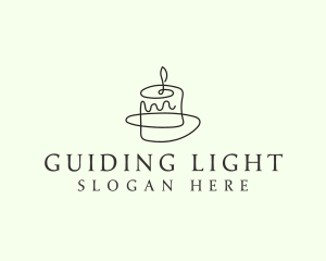 Candle Light Relaxation logo design