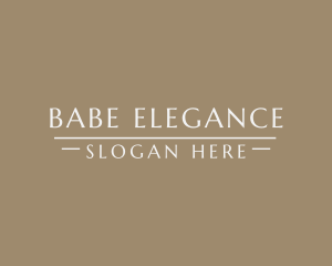 Modern Elegant Business logo design