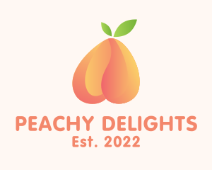 Gradient Tropical Peach logo