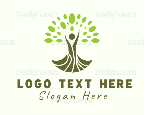 Mangrove Human Environmentalist Logo