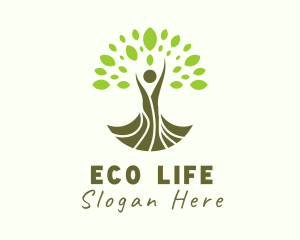 Mangrove Human Environmentalist logo design