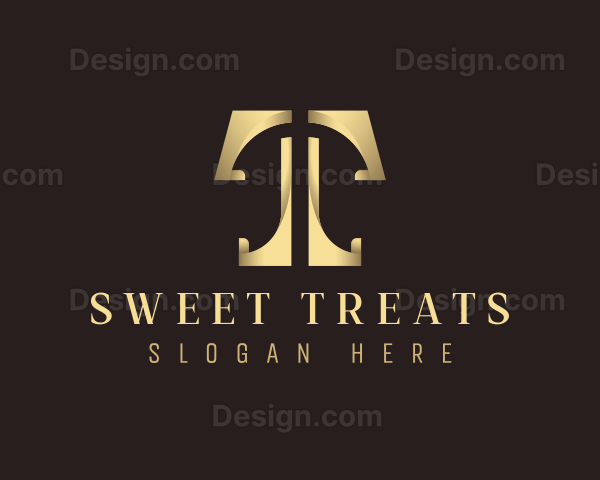 Elegant Business Boutique Letter T Logo