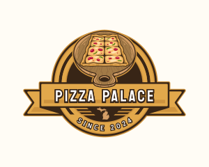 Michigan Pizza Pizzeria logo design