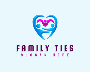 Community Heart Family logo design