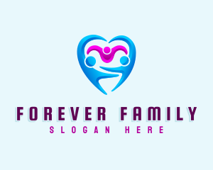 Community Heart Family logo design