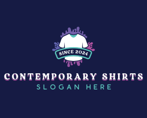 Printing Shirt Clothing logo design