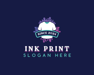 Printing Shirt Clothing logo design