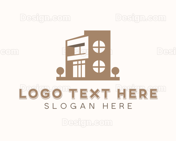 Property Architect Contractor Logo