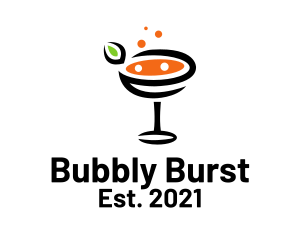 Bubbly Cocktail Beverage logo