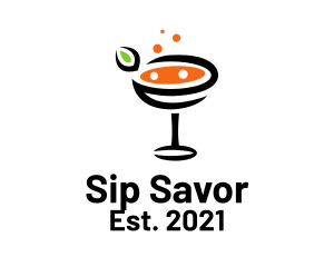 Bubbly Cocktail Beverage logo