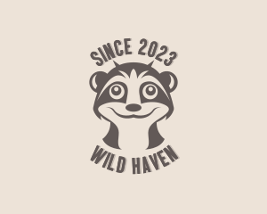 Wild Safari Meerkat logo design