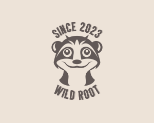 Wild Safari Meerkat logo design