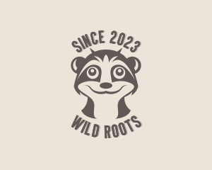 Wild Safari Meerkat logo design