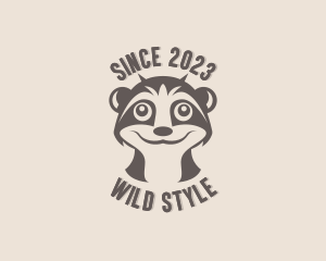 Wild Safari Meerkat logo design