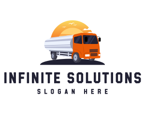 Industrial Transport Truck logo
