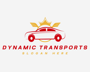 Fast Car Transportation logo design