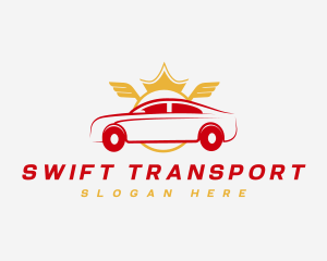 Fast Car Transportation logo design