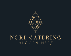 Fine Dining Restaurant Cutlery logo design