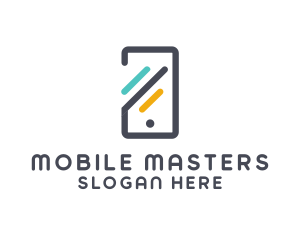 Abstract Mobile Phone logo