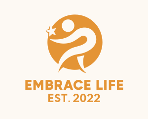 Life Charity Foundation  logo design