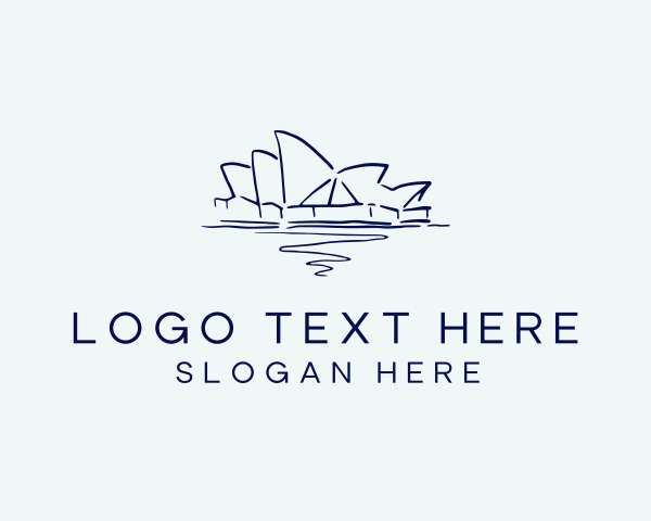 Sydney Harbour logo example 1