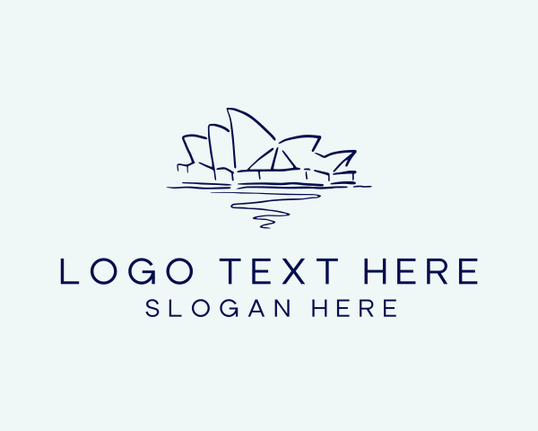 Sydney Opera House logo example 1