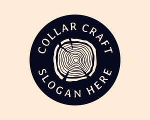 Furniture Woodgrain Craft logo design