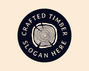 Furniture Woodgrain Craft logo design