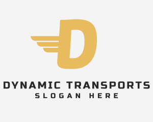 Fast Transport Courier logo design